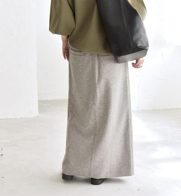 quaranciel「quaranciel: エア ニードル Iライン スリット スカート」|スカート|