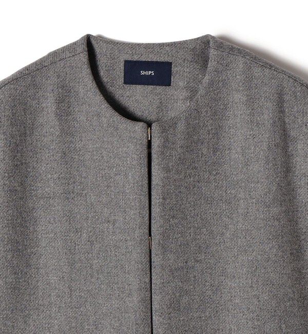 SHIPS for women「Bellandi メルトン ウール ジレ」|ベスト・ジレ|