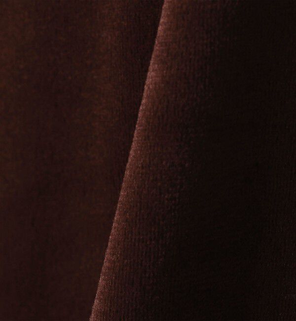 SHIPS any「SHIPS any:〈洗濯機可能〉ポリエステル ベロア 2way ヘンリーネック プルオーバー」|Tシャツ・カットソー|