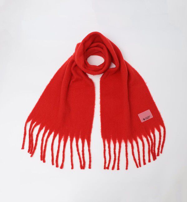 SHIPS「City Ambient Products: シャギー ソリッド ボリューム マフラー」|マフラー|