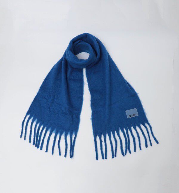 SHIPS「City Ambient Products: シャギー ソリッド ボリューム マフラー」|マフラー|