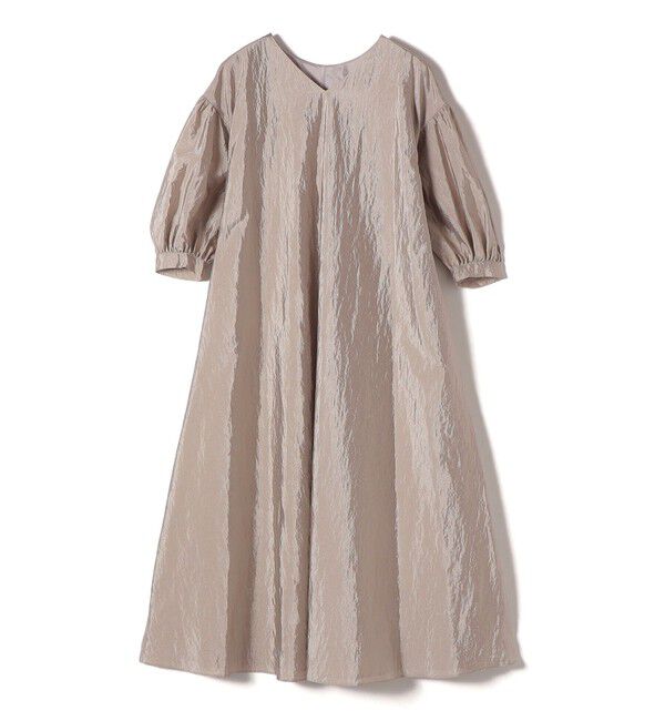 SHIPS for women「【SHIPS別注】kaene:2WAY ボリューム 袖 ロング ワンピース」|ワンピース|