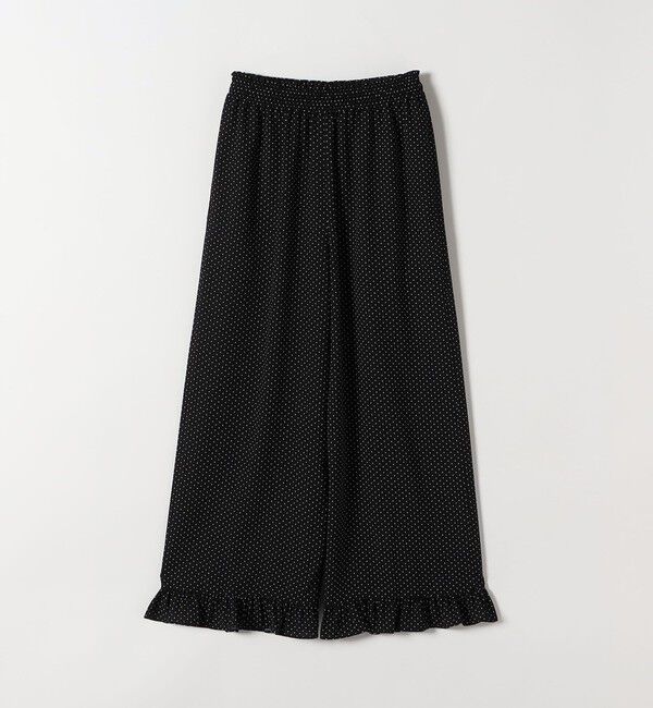 SHIPS any「SHIPS any:〈洗濯機可能〉ドット フリル ワイド イージー パンツ」|その他|