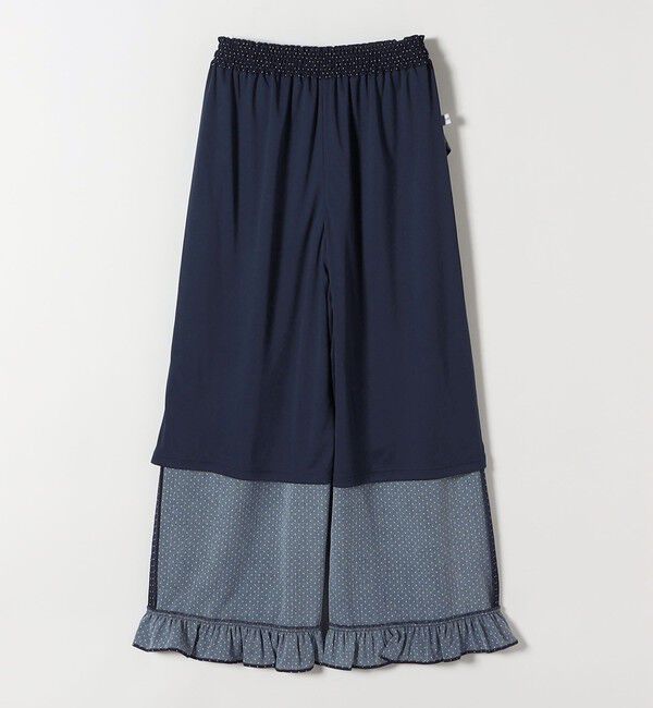 SHIPS any「SHIPS any:〈洗濯機可能〉ドット フリル ワイド イージー パンツ」|その他|