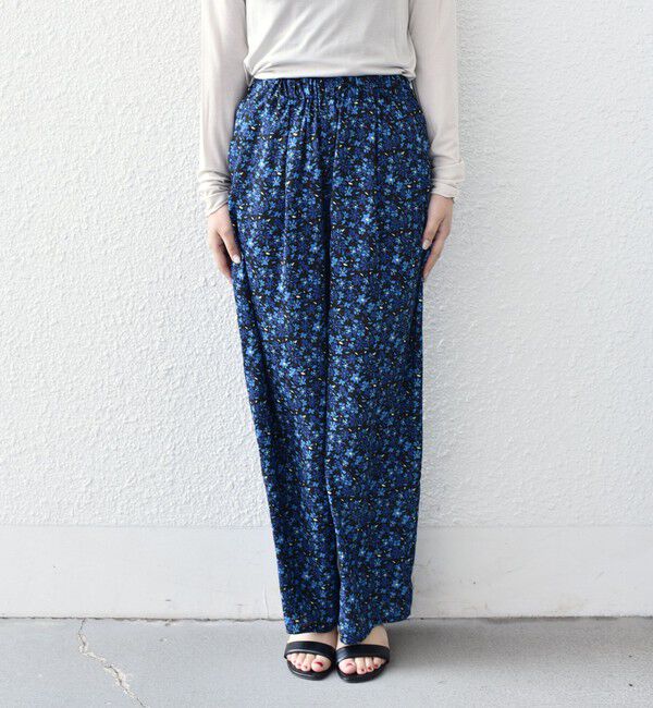 SHIPS Colors 「SHIPS Colors:〈手洗い可能〉MULHOUSE フラワー プリント パンツ◇」|その他|