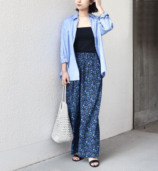 SHIPS Colors 「SHIPS Colors:〈手洗い可能〉MULHOUSE フラワー プリント パンツ◇」|その他|