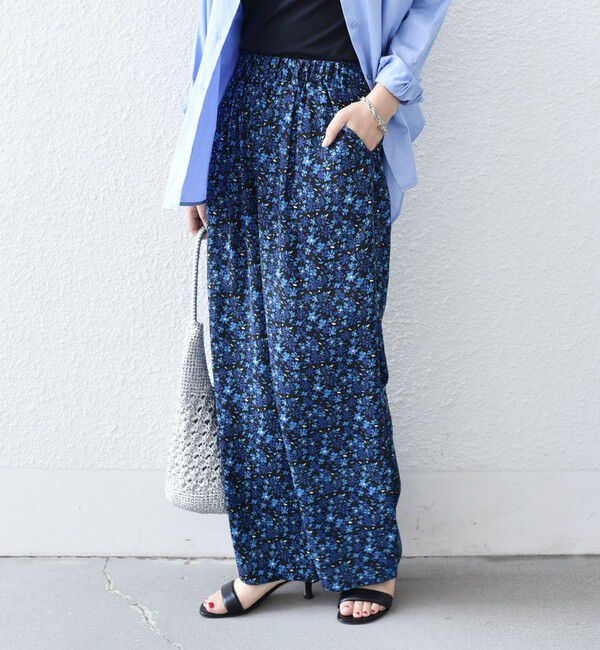 SHIPS Colors 「SHIPS Colors:〈手洗い可能〉MULHOUSE フラワー プリント パンツ◇」|その他|