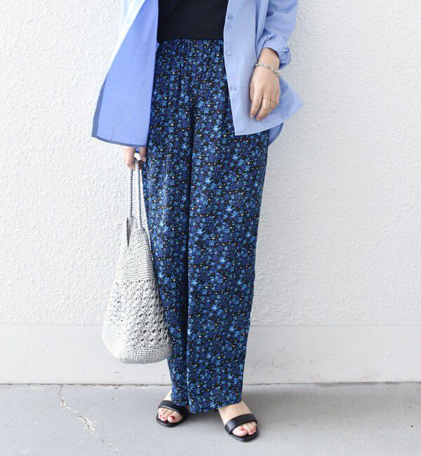 SHIPS Colors 「SHIPS Colors:〈手洗い可能〉MULHOUSE フラワー プリント パンツ◇」|その他|