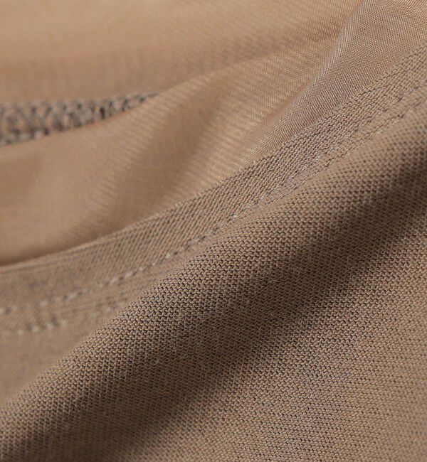 SHIPS Colors 「《予約》SHIPS Colors:〈接触冷感・手洗い可能〉クール タッチ シアー コンビ TEE◆」|Tシャツ・カットソー|