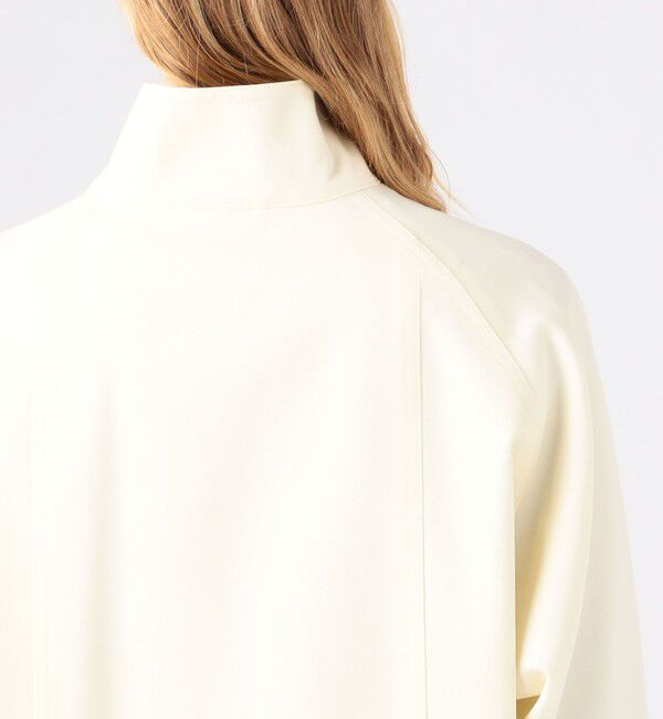 CABaN「ウールギャバジン スタンドカラーコート」|ステンカラーコート|