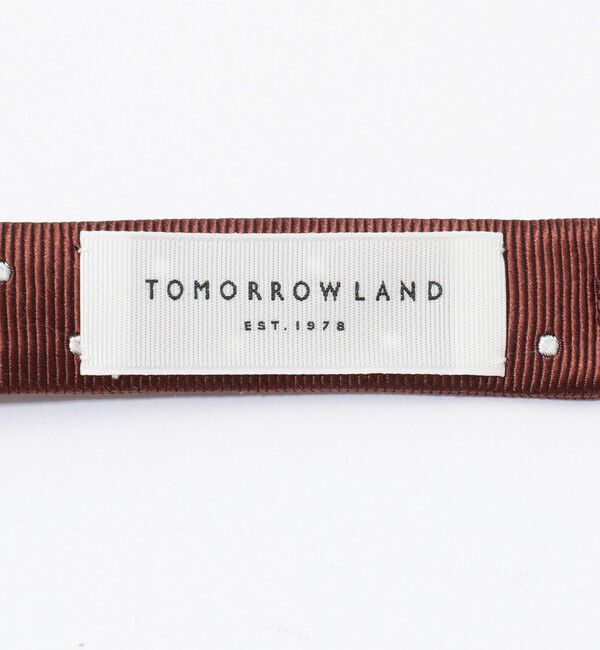 TOMORROWLAND GOODS「TOMORROWLAND シルク ドットボウタイ」|ネクタイ・蝶ネクタイ|
