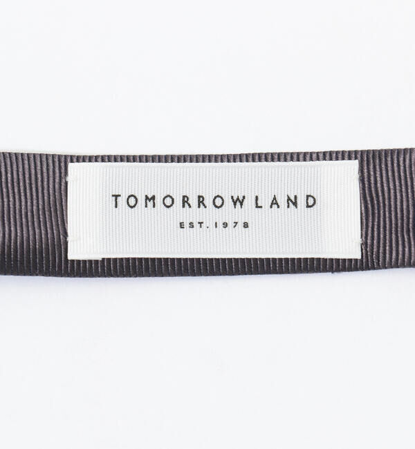 TOMORROWLAND GOODS「TOMORROWLAND シルク ソリッドボウタイ」|ネクタイ・蝶ネクタイ|