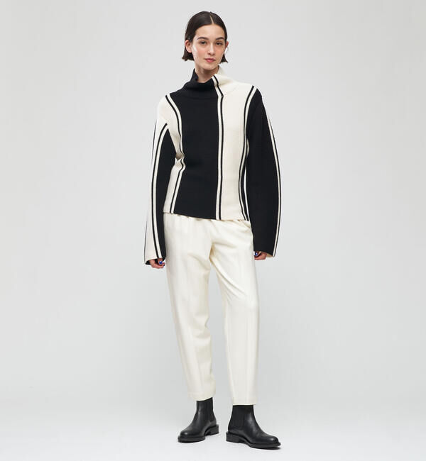 DES PRES「ウールフランネルストレッチ イージーテーパードパンツ」|その他|