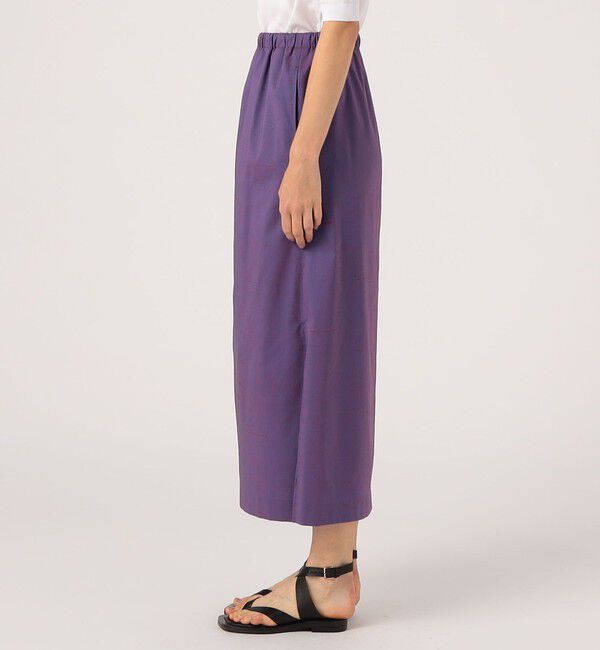 CABaN「シルクネップストレッチ ロングスカート」|スカート|