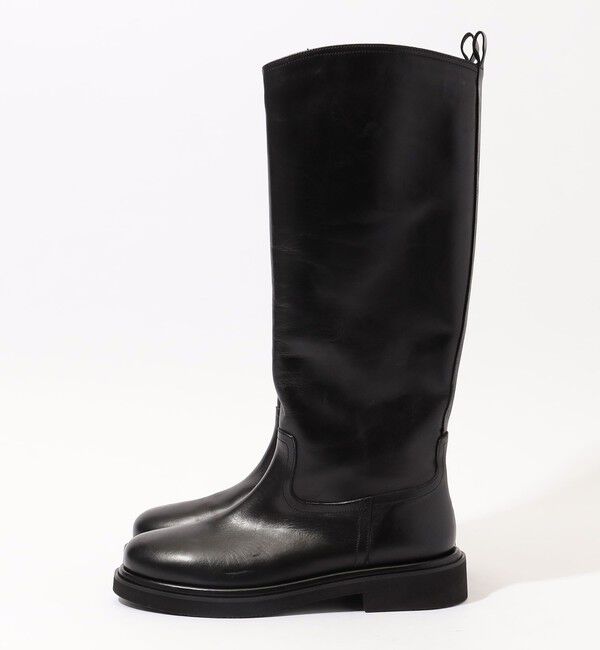 TOMORROWLAND GOODS「GALERIE VIE ボリュームロングブーツ」|ロングブーツ|