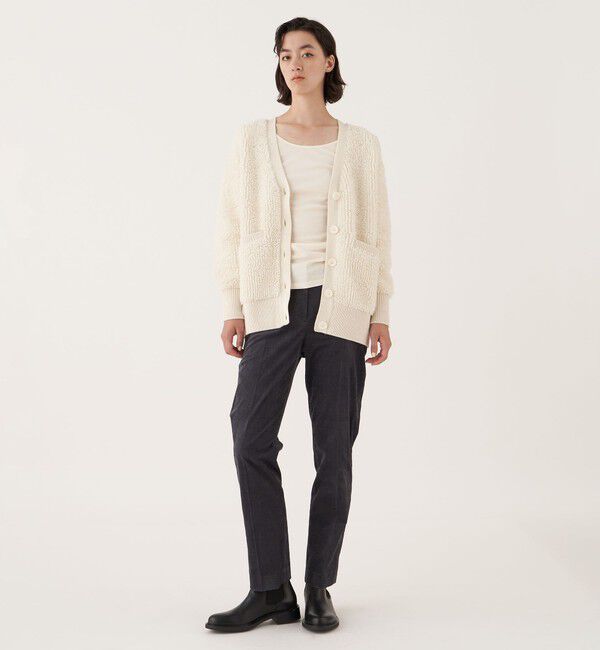 DES PRES「ベーシックサーキュラーリブ ラウンドネックプルオーバー」|Tシャツ・カットソー|