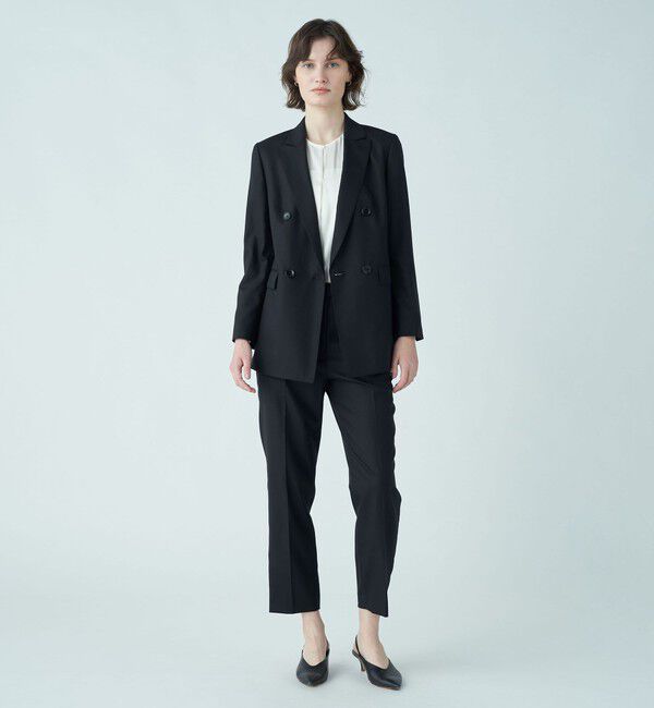 TOMORROWLAND collection「シャイニーピンヘッド ペンシルパンツ」|スラックス|