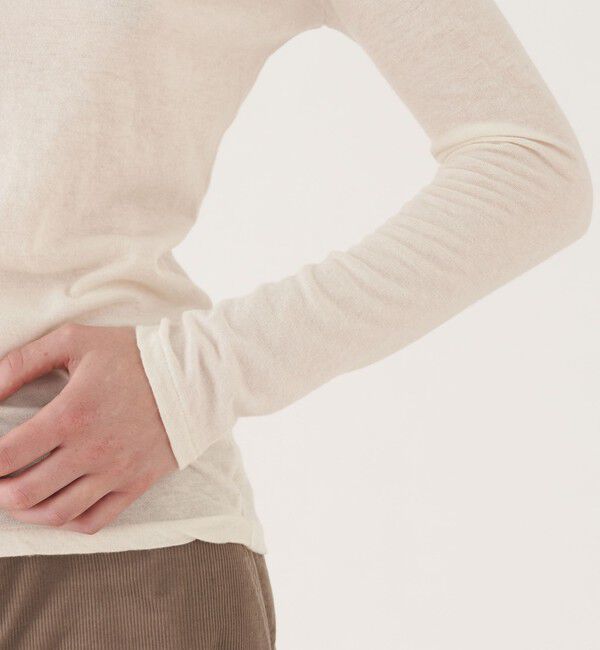 GALERIE VIE「GALERIE VIE コットンカシミヤ タートルネックプルオーバー」|Tシャツ・カットソー|