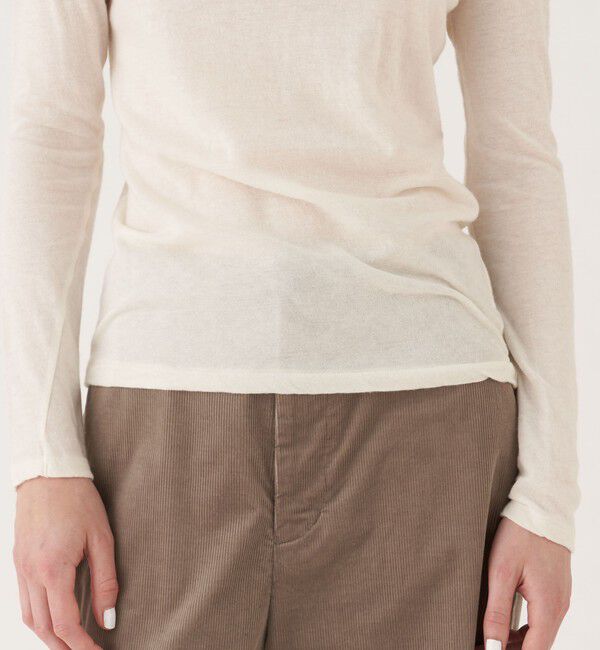 GALERIE VIE「GALERIE VIE コットンカシミヤ タートルネックプルオーバー」|Tシャツ・カットソー|