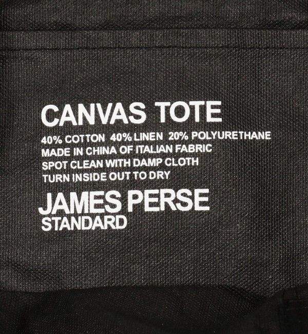 JAMES PERSE「コットンリネンキャンバストートバッグ MINI AMF0317」|トートバッグ|