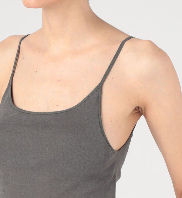 TOMORROWLAND HOME「コットンフライス カップ付きキャミソール」|キャミソール|