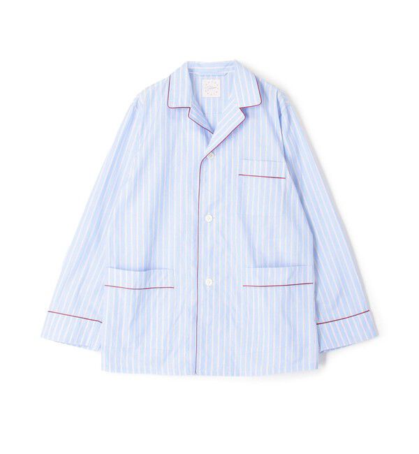 TOMORROWLAND HOME「コットンブロードストライプ パジャマ（ウィメンズ）」|ルームウェア|