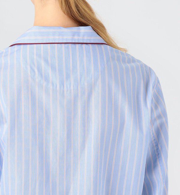 TOMORROWLAND HOME「コットンブロードストライプ パジャマ（ウィメンズ）」|ルームウェア|