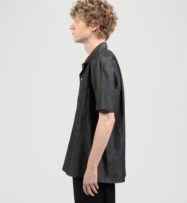 TOMORROWLAND BUYING WEAR「【別注】INDIVIDUALIZED SHIRTS コットンシャンブレー キャンプカラーシャツ」|シャツ・ブラウス|