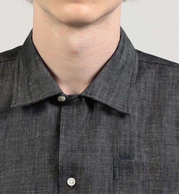 TOMORROWLAND BUYING WEAR「【別注】INDIVIDUALIZED SHIRTS コットンシャンブレー キャンプカラーシャツ」|シャツ・ブラウス|