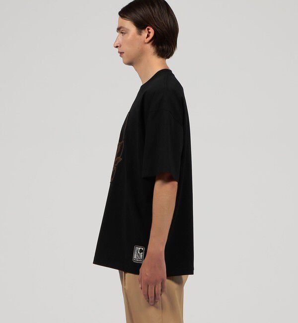 CABaN「CABaN ドライスビンコットン ELEPHANTエンブロイダリー Tシャツ」|Tシャツ・カットソー|