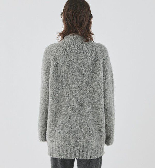 GALERIE VIE「ブリティッシュファー Vネックカーディガン」|カーディガン|