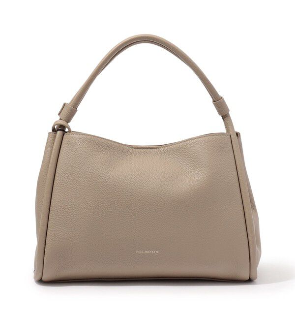 TOMORROWLAND GOODS「FEEL AND TASTE ATELIER MIDDLE ハンドバッグ」|トートバッグ|43 ベージュ