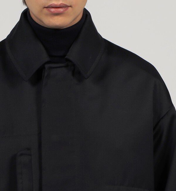 TOMORROWLAND MENS「ウールコットン ステンカラーコート」|ステンカラーコート|