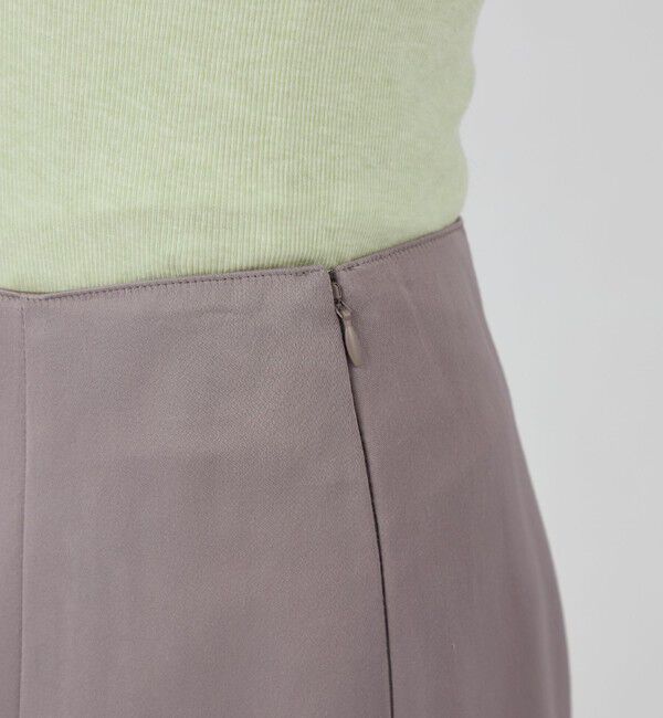 Ballsey「ジグリーサテン マーメイドスカート」|フレア|