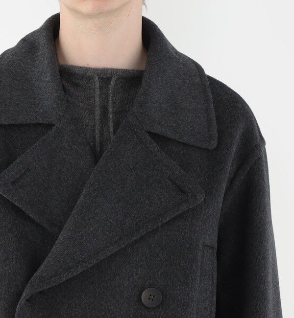 GALERIE VIE「ウールダブルフェイス  ピーコート」|ピーコート|