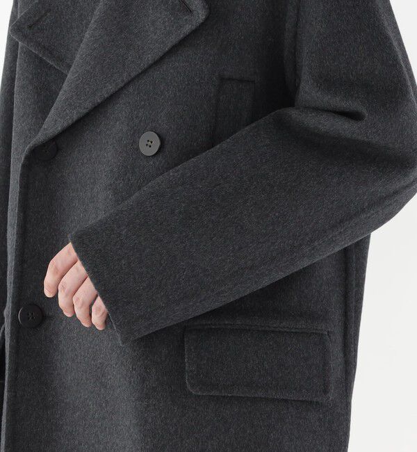 GALERIE VIE「ウールダブルフェイス  ピーコート」|ピーコート|