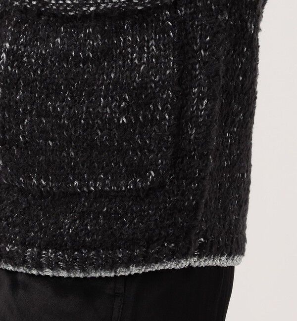 DES PRES「グリッターウールファー Vネックカーディガン」|カーディガン|