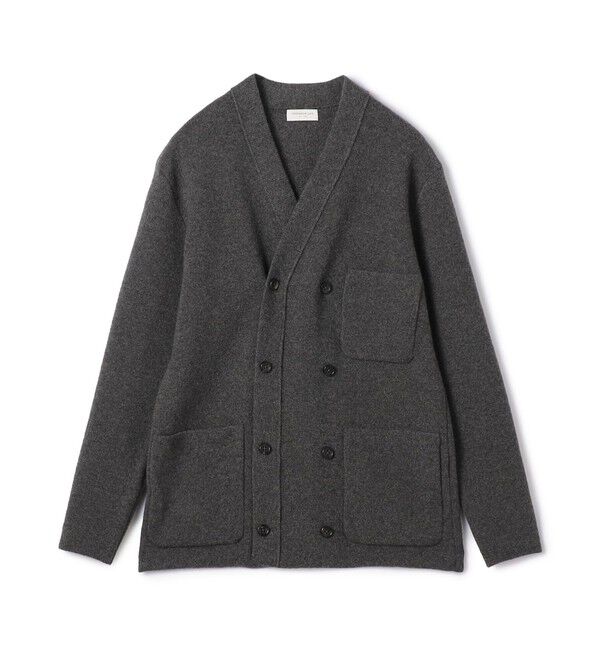 TOMORROWLAND MENS「カシミヤ ダブルブレステッド カーディガン」|カーディガン|17 チャコールグレー