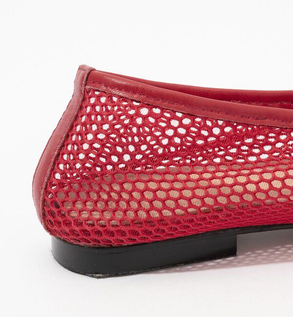 TOMORROWLAND GOODS「DES PRES メッシュフラットシューズ」|バレエシューズ|