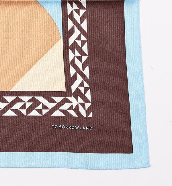 TOMORROWLAND GOODS「TOMORROWLAND シルクプリント スカーフ」|バンダナ・スカーフ|
