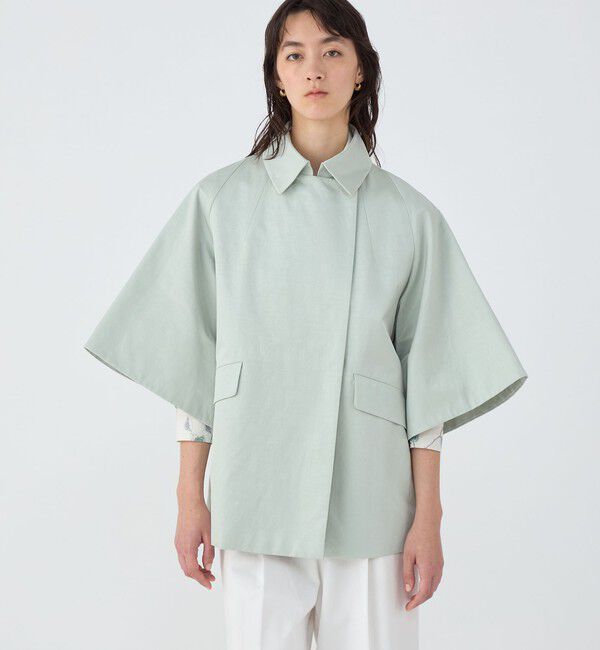 TOMORROWLAND collection「スパークツイル フレアスリーブショートコート」|その他|