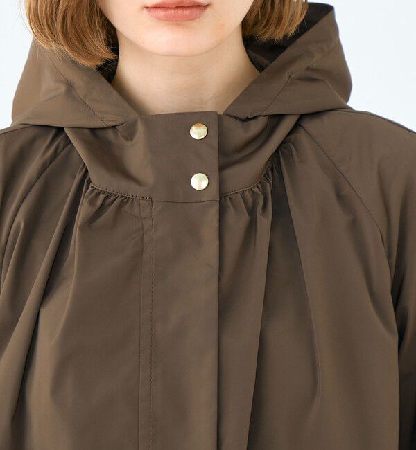 Ballsey「ハイカウントタフタ フーデッドショートコート」|ブルゾン・スタジャン|