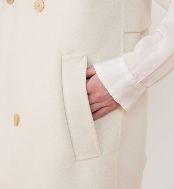 GALERIE VIE「ウールダブルフェイス トレンチベスト」|ダウンベスト・ベスト|