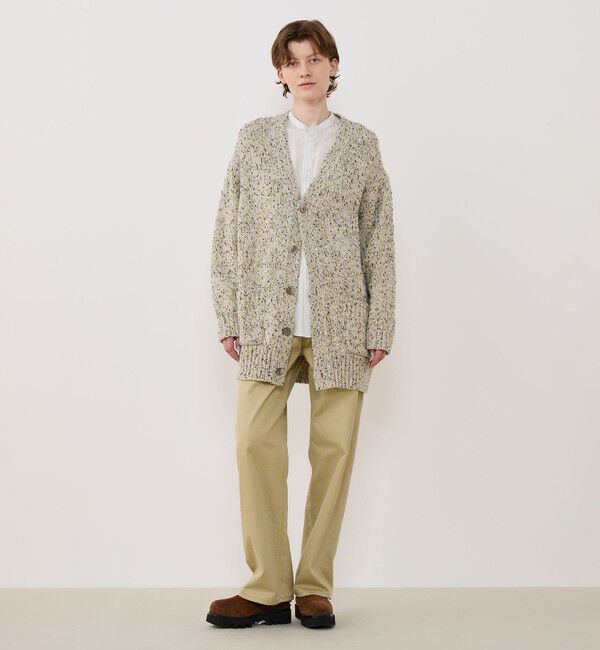 GALERIE VIE「セサミメランジ Vネックカーディガン」|カーディガン|