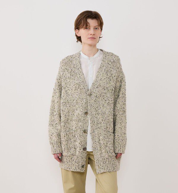 GALERIE VIE「セサミメランジ Vネックカーディガン」|カーディガン|