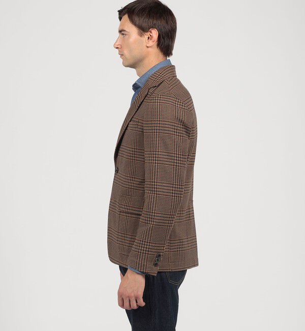 TOMORROWLAND MENS「ウールコットン シングルブレステッド3Bジャケット SONDRIO」|テーラードジャケット|