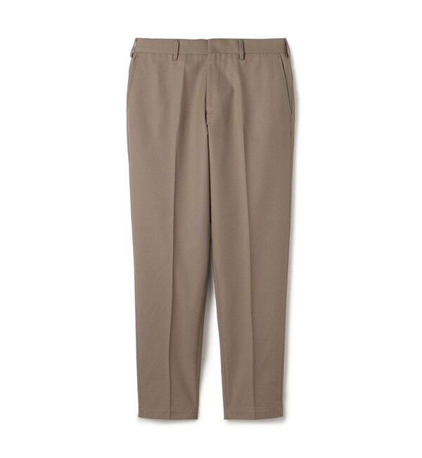TOMORROWLAND MENS「コットンウール ノープリーツパンツ SONDRIO」|チノ|43 ベージュ