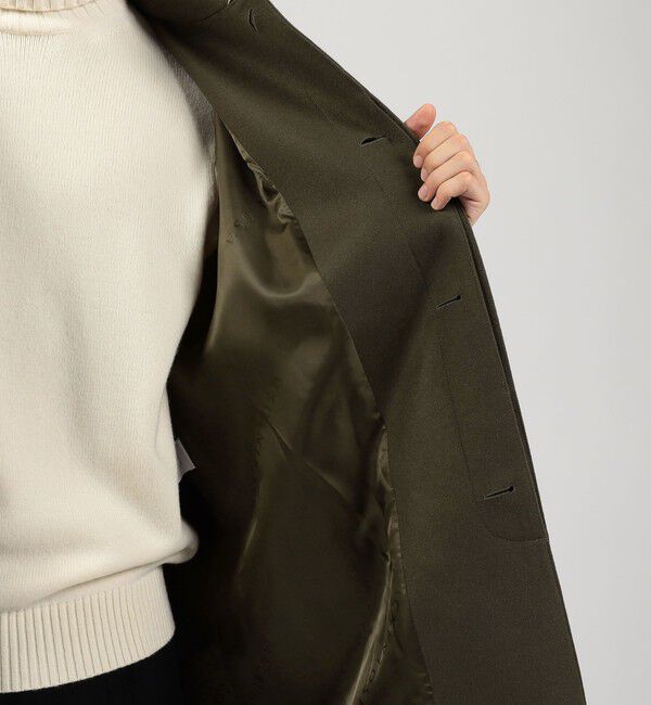 TOMORROWLAND MENS「【別注】MACKINTOSH DUNKELD ウールステンカラーコート」|ステンカラーコート|