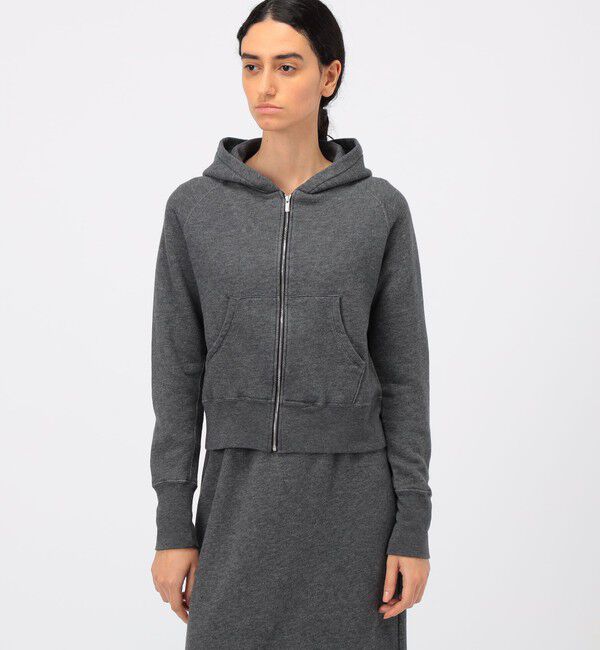 GALERIE VIE「スーピマコットンカシミヤ ジップアップパーカ」|パーカー|