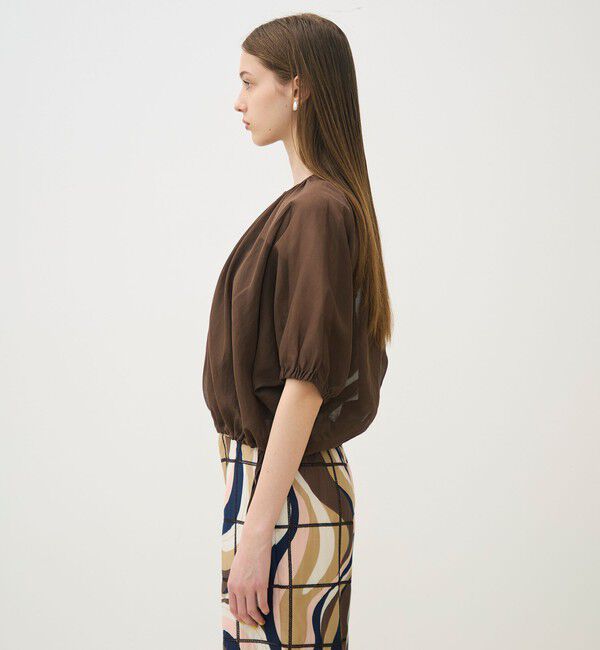 TOMORROWLAND collection「ルコットンオーガンジー ジップアップライトブルゾン」|その他|